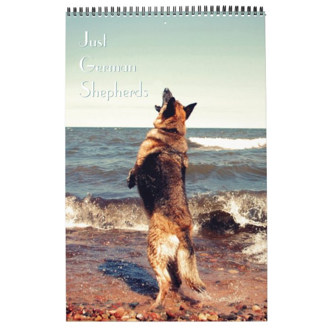 Gorgeous German Shepherd Calendar (Cover)