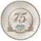 Gorgeous Gifts for 75 Year Old Woman, 75 Plate
