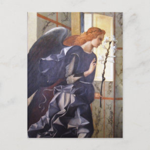 Gorgeous Giovanni Bellini Angel Annunciation Postcard