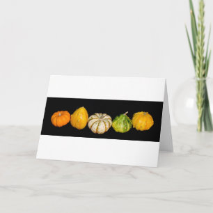 "Gorgeous Gourds" collection Card