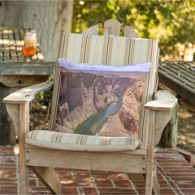 Gorgeous Grand Canyon And Colorado River Landscape Cushion (Chair)