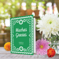 Gorgeous Green Papel Picado Wedding