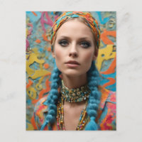 Gorgeous Hippie Woman