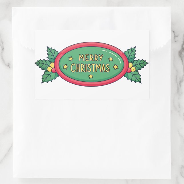 Gorgeous holiday stickers (Bag)