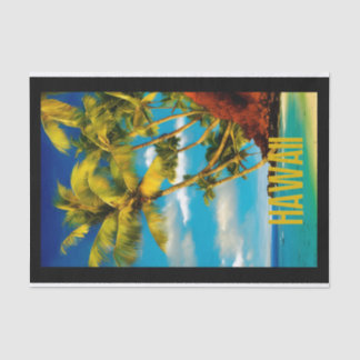 Gorgeous Illustration of Travel to Hawaii Tissue Paper