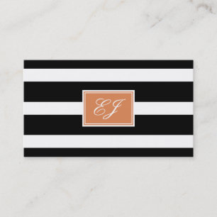 Gorgeous Initials Calling Card