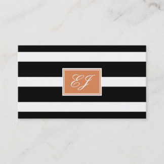 Gorgeous Initials Calling Card