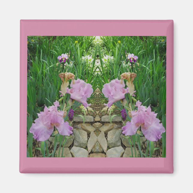 Gorgeous Iris Fantasy Pathway Magnet (Front)
