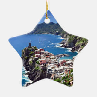 Gorgeous Italian Seaside Ceramic Ornament