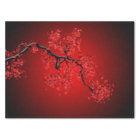 Gorgeous Japanese Red Cherry Blossom Branch