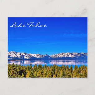 GORGEOUS LAKE TAHOE POSTCARD