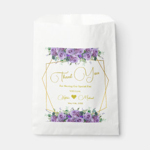 Gorgeous lilac and Lavender Vineyard Thank you Favour Bag