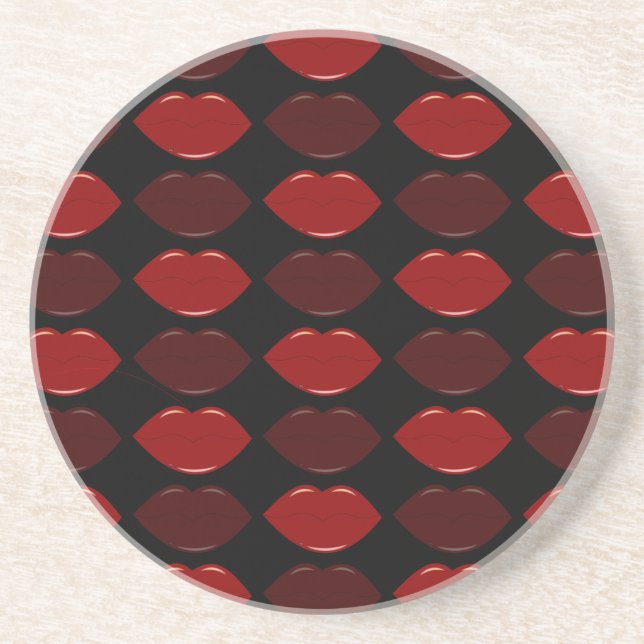 GORGEOUS LIPS COASTER (Front)
