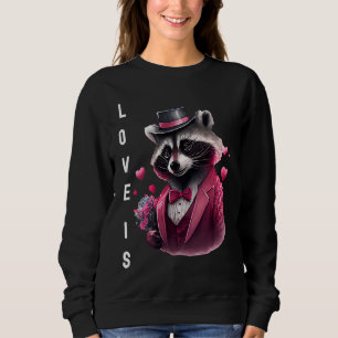 Gorgeous Love is With Heart Animal Valentine's day Sweatshirt