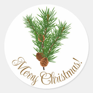 Gorgeous merry Christmas stickers