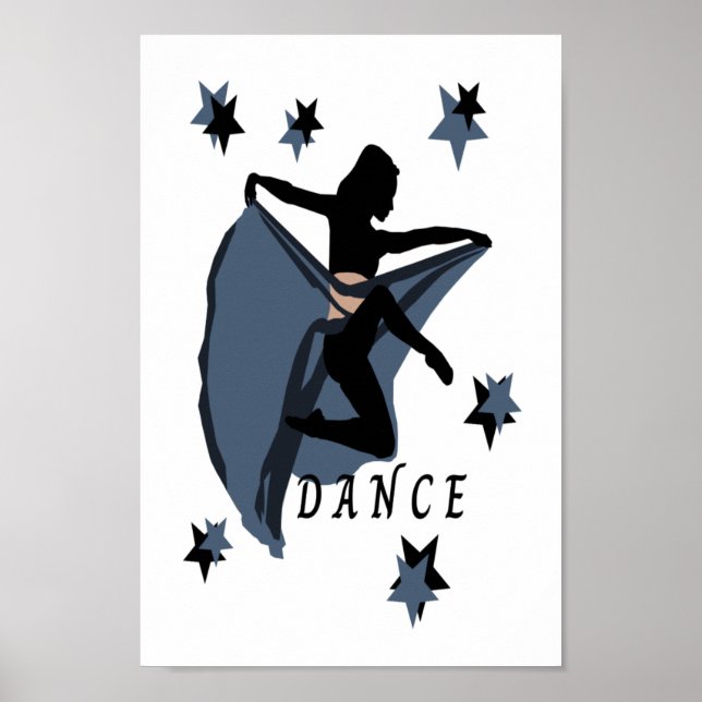 Gorgeous Minimalist Dance Poster (Front)