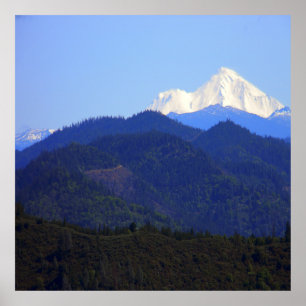 Gorgeous Mount Shasta.... Poster