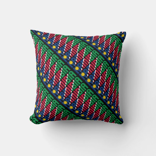 Gorgeous Namibia National Flag Cushion (Front)