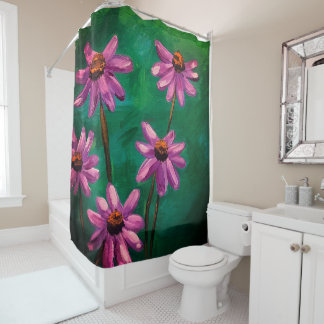 Gorgeous nature theme shower curtain
