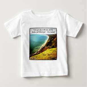 Gorgeous New Zealand And Famous Proverb Baby T-Shirt