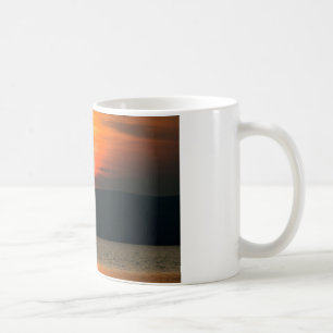 Gorgeous Orange Sunset At Neusiedlersee Coffee Mug