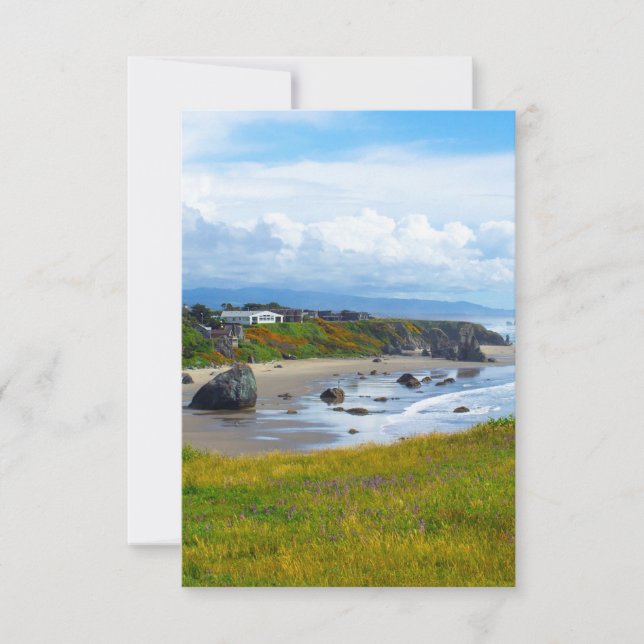 Gorgeous Oregon Coast Personalised Greeting Card (Front)