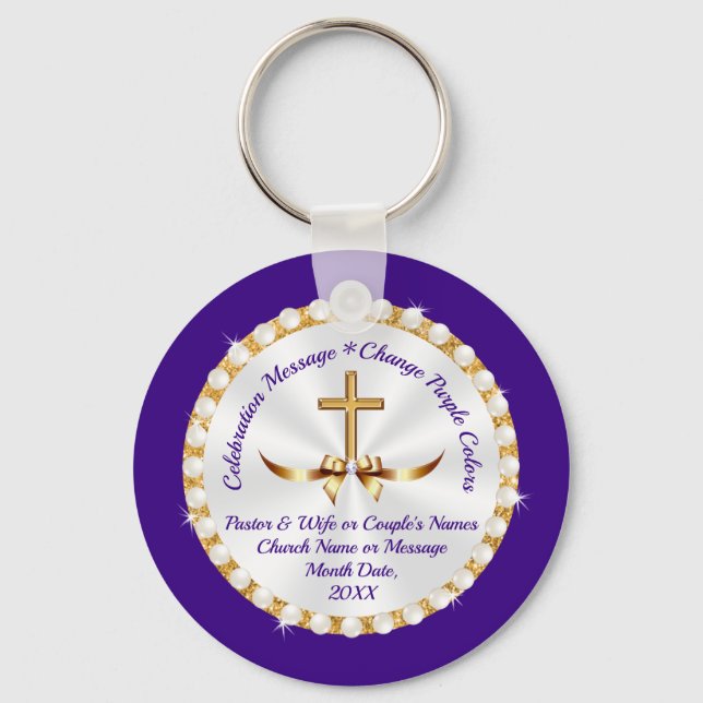 Gorgeous, Personalised, Spiritual Party Favours Key Ring (Front)