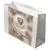 Gorgeous, Personalised Wedding Gift Bags