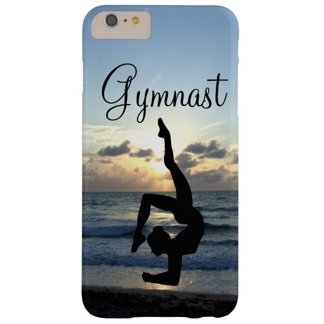 GORGEOUS PERSONALIZED GYMNAST PHONE CASE (Back)