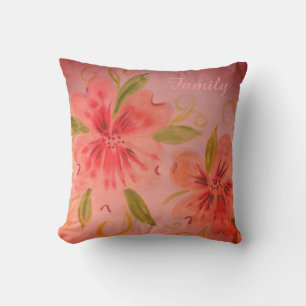 Gorgeous Pink Coral Decorator Cushion