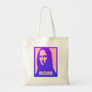 Gorgeous Pop Art Style Mona Lisa Print- Tote Bag