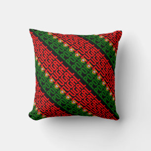 Gorgeous Portugal National Flag Cushion