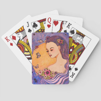 Gorgeous Purple Playing Cards