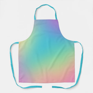 Gorgeous Rainbow Gradient Apron