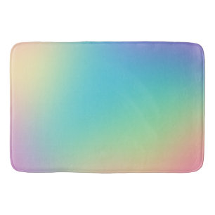 Gorgeous Rainbow Gradient Bath Mat