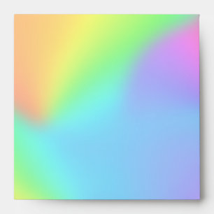 Gorgeous Rainbow Gradient Envelope