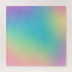Gorgeous Rainbow Gradient Jigsaw Puzzle