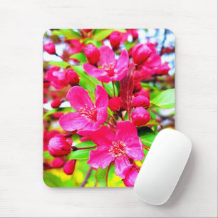 Gorgeous Red Barron Crabapple Photo Mouse Pad