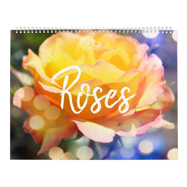 Gorgeous Rose Flowers Calendar (Cover)