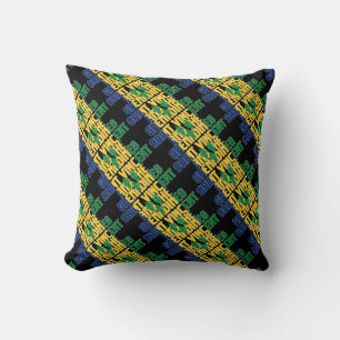 Gorgeous Saint Vincent and The Grenadines National Cushion