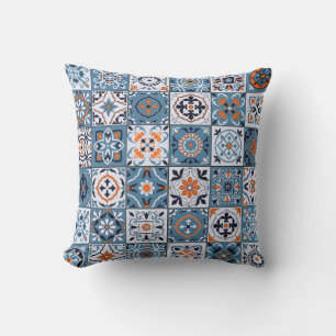 Gorgeous seamless pattern in a fashionable colour cushion