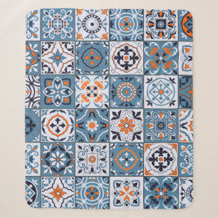 Gorgeous seamless pattern in a fashionable colour sherpa blanket