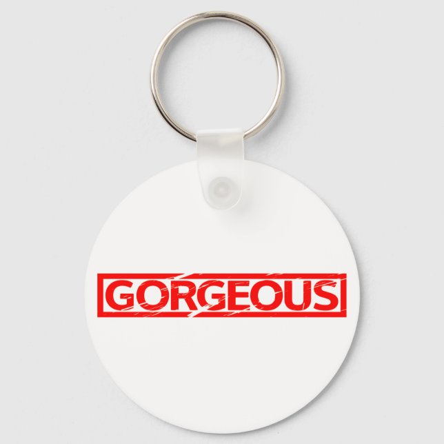 Gorgeous Stamp Key Ring (Front)