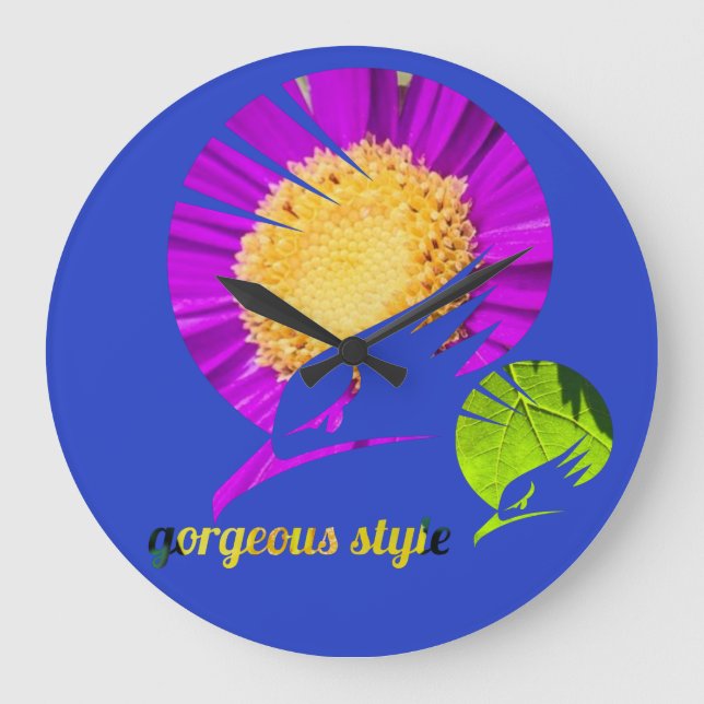 gorgeous style large clock (Front)