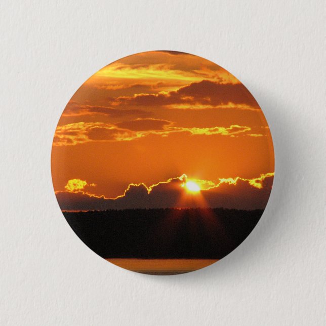 Gorgeous Sunset 6 Cm Round Badge (Front)