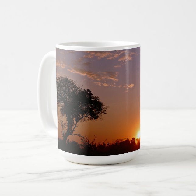 GORGEOUS SUNSET  COFFEE MUG (Front Left)