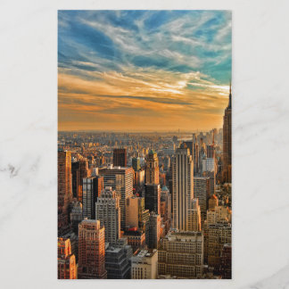 Gorgeous Sunset in Manhattan, New York City