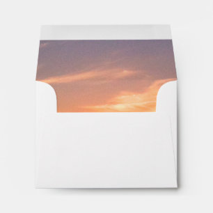 Gorgeous Sunset   Turks and Caicos Photo Envelopes