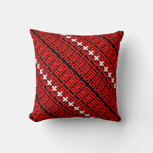 Gorgeous Switzerland National Flag Cushion