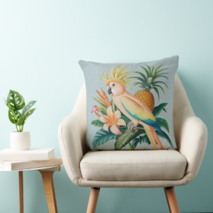 Gorgeous Tropical themed design Beautiful Cushion